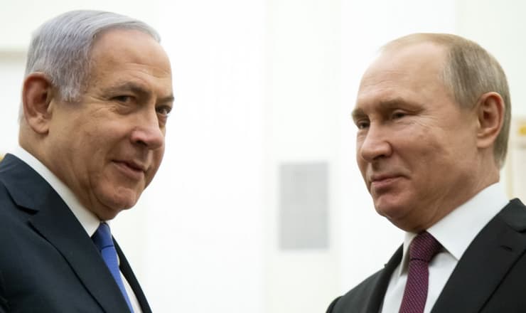 Netanyahu Putin