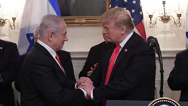 Benjamín Netanyahu y Donald Trump