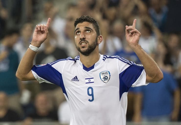 Con la selección israelí, Dabbur lleva marcados 19 goles desde su debut en el 2014. (AFP) Dabbur