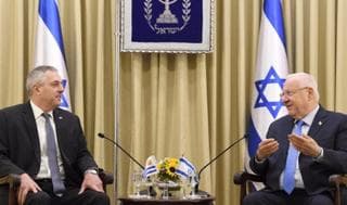 Bernardo Greiver con Rivlin
