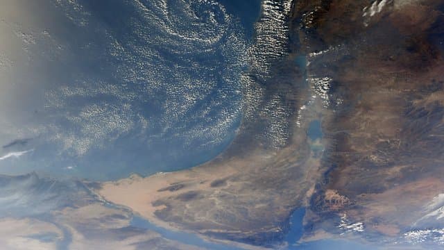 Israel desde el espacio