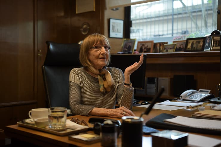 Charlotte de Grunberg sobrevivió al Holocausto y hoy lidera la Univerisdad ORT Uruguay (Leonardo Palla) Charlotte de Grunberg