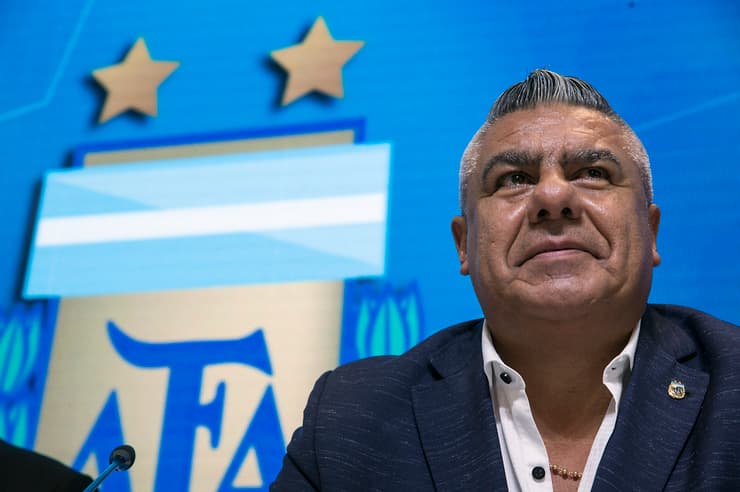 Claudio 'Chiqui' Tapia les pidió disculpas a los israelíes 