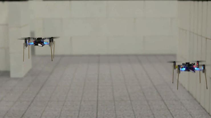 Mini drones con navegación inteligente