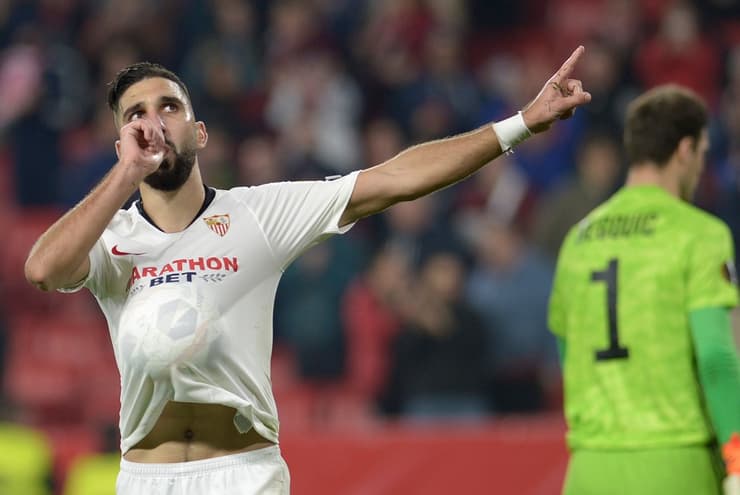 Así festejó su gol el israelí. 