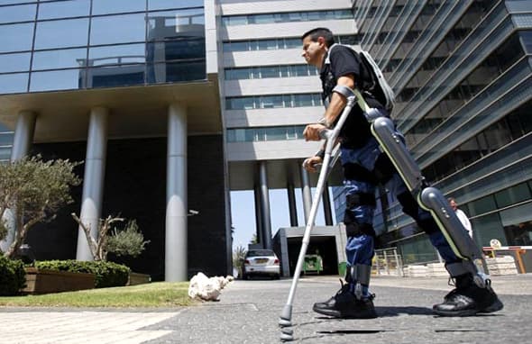 El exoesqueleto desarrollado por ReWalk. 