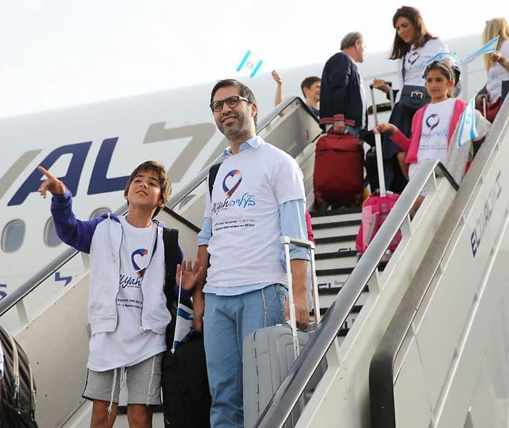 La mayoría de los inmigrantes llegaron a Israel después de 1990 