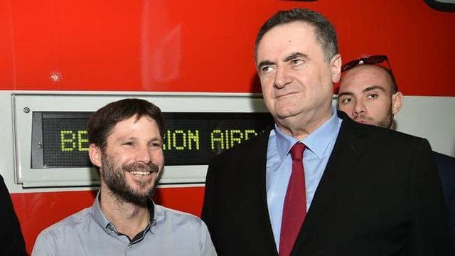Bezalel Smotrich e Yisrael Katz