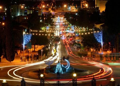 La Colonia Alemana en Haifa. 