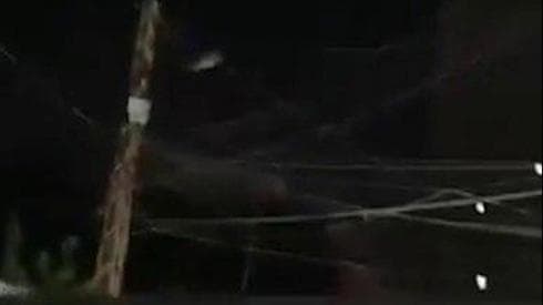 Daño causado por un presunto ataque israelí.