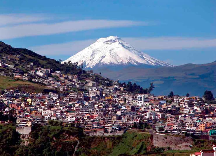 Volcán Cotopaxi, Ecuador. 