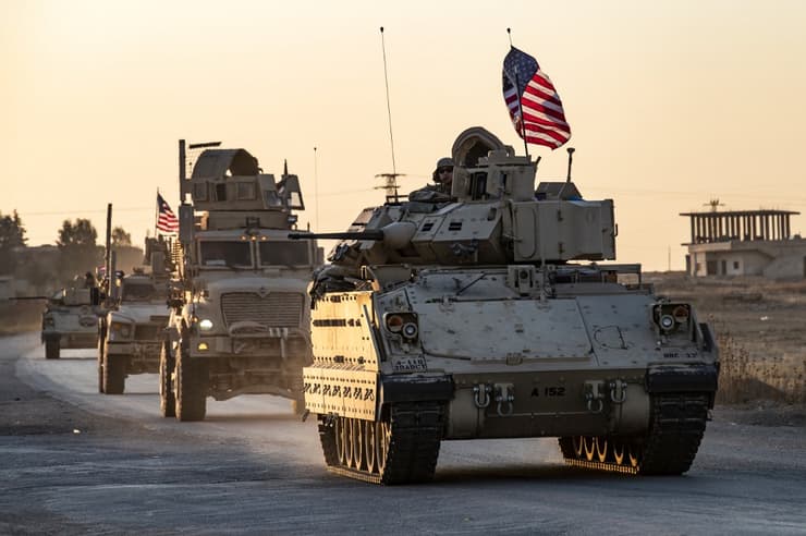 Tropas estadounidenses en Irak. 