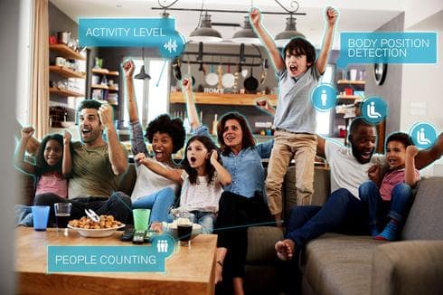 La empresa israelí Vayyar diseñó un sensor que sirve para numerosas actividades hogareñas (Vayyar) CES 2020 Israel
