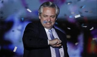 Alberto Fernández, presidente de la Argentina