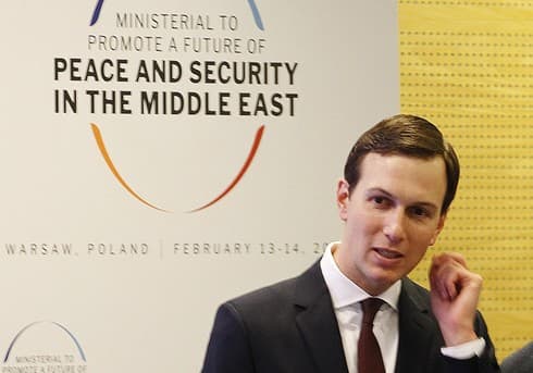 Jared Kushner, durante una conferencia sobre Paz y Seguridad en Medio Oriente, en Polonia. (AP) Jared Kushner.