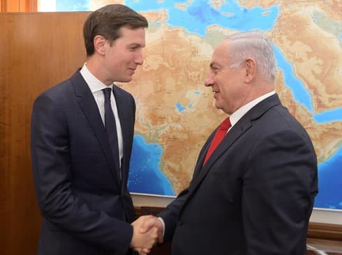 Jared Kushner se reunió con Netanyahu el año pasado en Jerusalem 