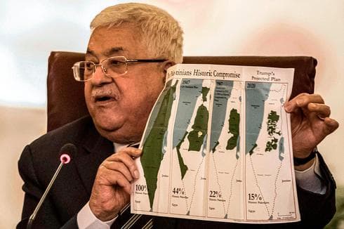 El liderazgo palestino analiza respuestas a una posible anexión israelí del Valle de Jordan y asentamientos judíos de Judea y Samaria. (AFP) Abbas