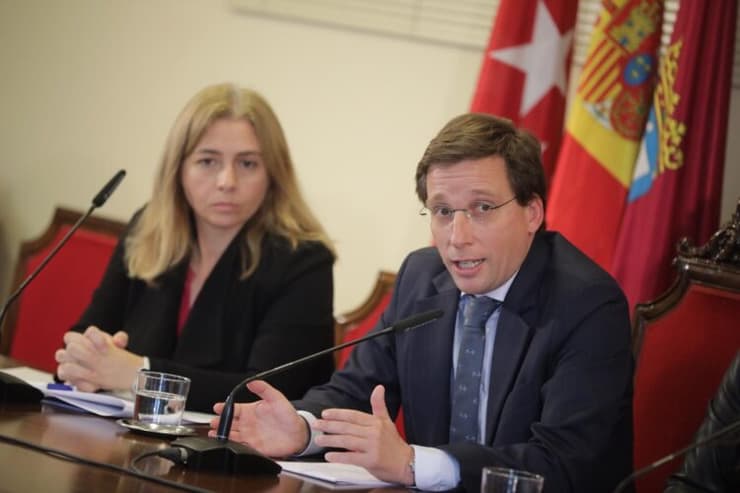 José Luis Martínez-Almeida en la rueda de prensa posterior a la Junta de Gobierno celebrada hoy 