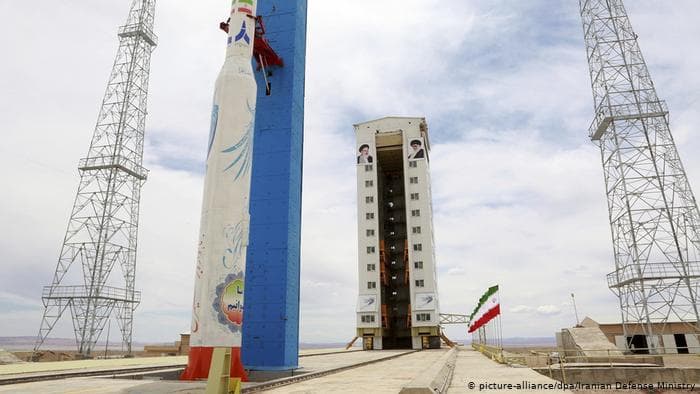 Irán falló en su intento de poner un satélite en órbita (Ministerio de Defensa de Irán) Cohete Iran
