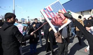 Repudio a Trump en las celebraciones en Irán