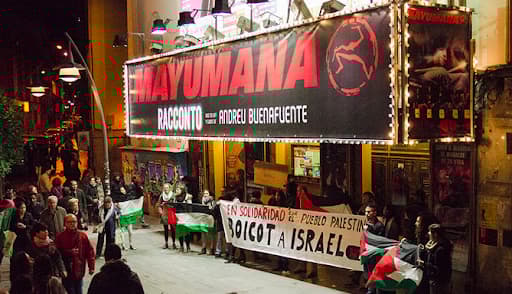 Miembros del BDS boicotean a la compañía de teatro Mayumana por ser de Israel 