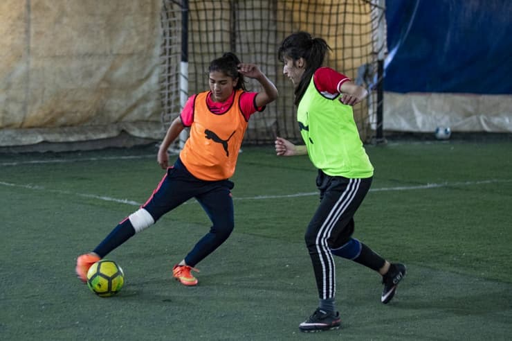 El entrenamiento del equipo 