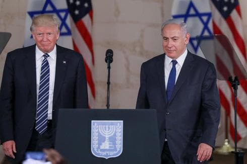 Donald Trump y Benjamin Netanyahu en Jerusalem, mayo de 2017 
