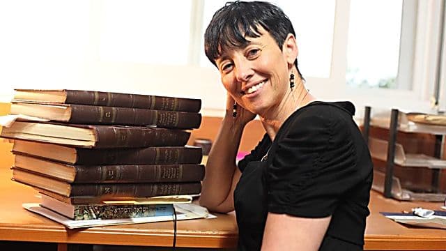 Vered Noam recibió el Premio Israel en talmud.