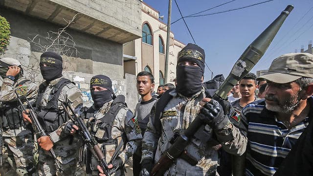Un vocero de la Yihad Islamica afirma que atacó a Israel con la ayuda del Hamás (AFP) Yihad Islamica