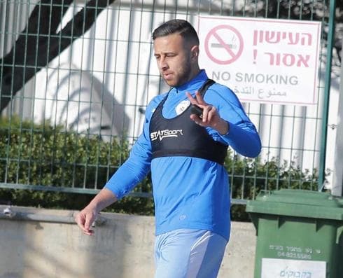 Saba es compañero de Zahavi en el Guangzhou chino y en la selección israelí (Rehuven Schwartz) Saba