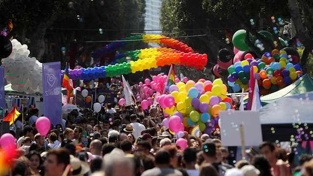 Marcha del orgullo en Tel Aviv
