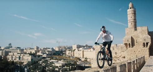 Fabio Wibmer en Israel 