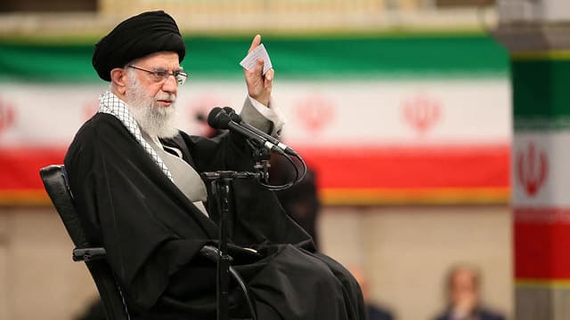 El líder supremo de Irán, Alí Jamenei