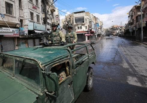 Una patrulla del ejército jordano en Amán. 