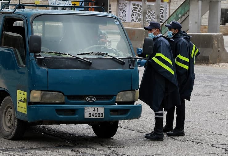 Las fuerzas de seguridad controlan las calles de la capital jordana. 