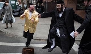 Ultra ortodoxos en Nueva York. 