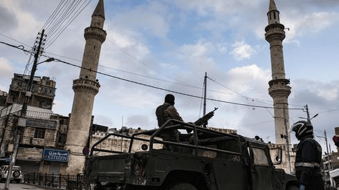 Toque de queda en Amman. 