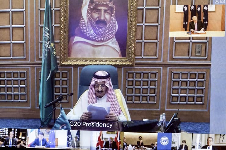 El rey Salmán, de Arabia Saudita