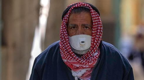 Un hombre palestino en la ciudad vieja de Jerusalem. 