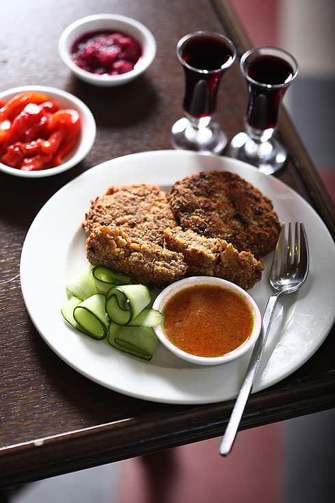 Albóndigas de carne y matzá