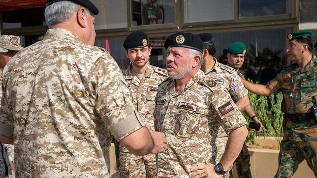 Visita del rey jordano, Abdallah II, a Tzofar en noviembre.