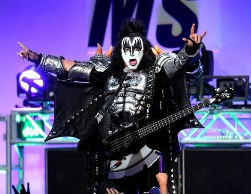 Un diario alemán le entregó a la estrella de rock documentación sobre la historia de su madre. (AFP) Kiss