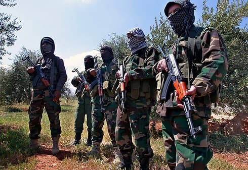 Las fuerzas de Hezbollah en el sur del Líbano