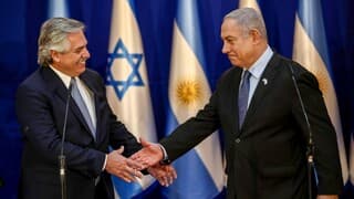 El presidente argentino visitó Israel en enero, oportunidad en que se reunió con Benjamín Netanyahu.
