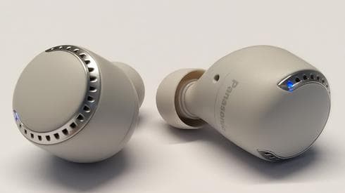 Nuevos auriculares inalámbricos de Panasonic. 