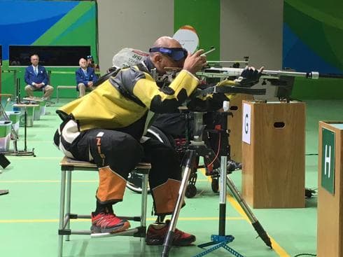 Doron Sharizi, de francotirador a medallista paralímpico en tiro. 