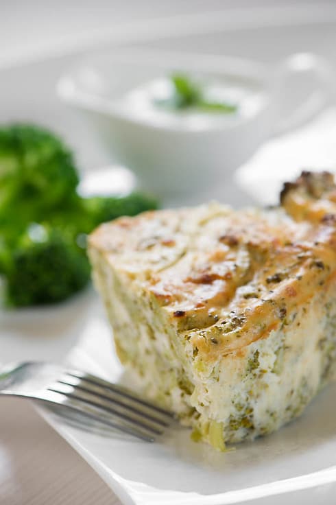 Tarta de zucchinis. 