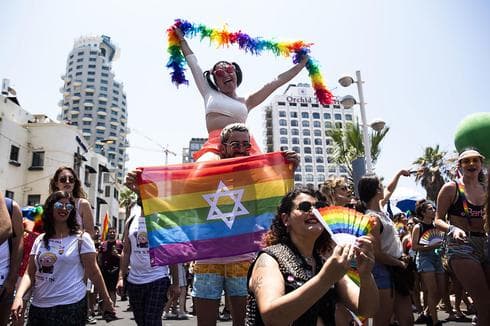 Desfile del Orgullo Gay de Tel Aviv en junio de 2019. 