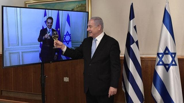 El viaje del presidente griego a Israel fue acordado por videoconferencia, en ocasión de la celebración de los 30 años de relaciones diplomáticas entre los países. (Kobi Gideon) El viaje del presidente griego a Israel fue acordado por videoconferencia, en ocasión de la celebración de los 30 años de relaciones diplomáticas entre los países.