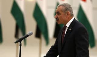 Mohamed Shtayé. primer ministro palestino.